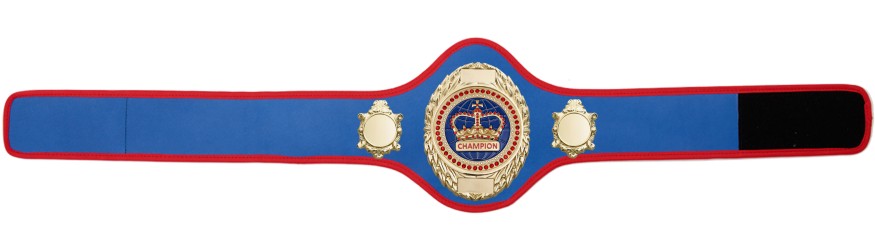 CHAMPIONSHIP BELT PRO286/G/BLUGEM - AVAILABLE IN 10+ COLOURS